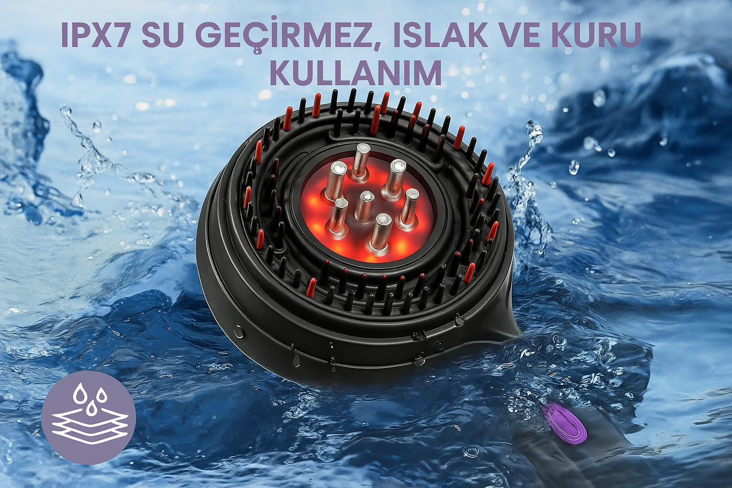 VisionovaGift Saç Masaj Tarağı