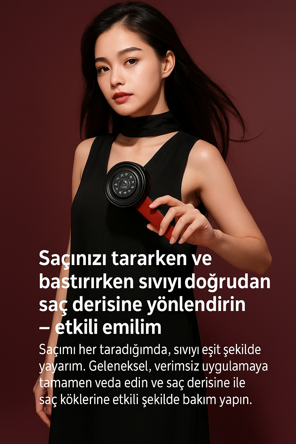VisionovaGift Saç Masaj Tarağı
